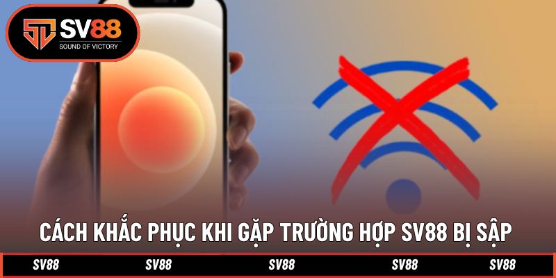 Hướng dẫn khắc phục khi gặp sự cố bị sập
