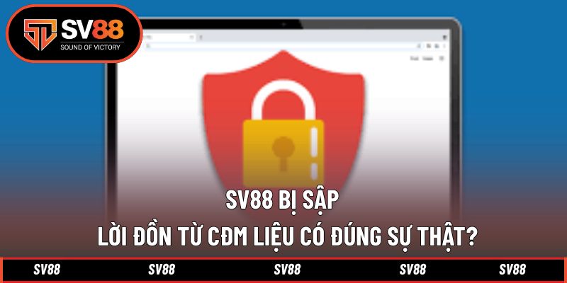 SV88 bị sập