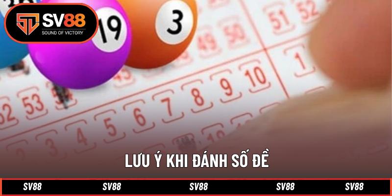 Lưu ý khi đánh số đề Lưu ý khi đánh số đề